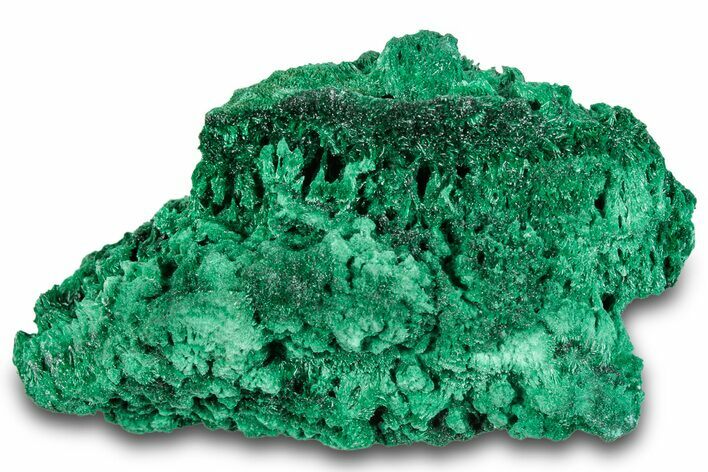 Silky Fibrous Malachite Cluster - DR Congo #294665